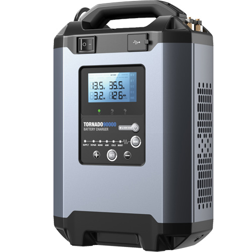 Tornado90000 90A Stable Power Supply & Smart Charger 12V/24V Equipment World