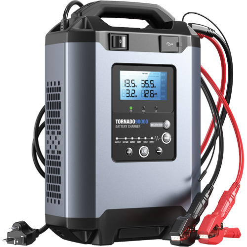 Tornado90000 90A Stable Power Supply & Smart Charger 12V/24V Equipment World