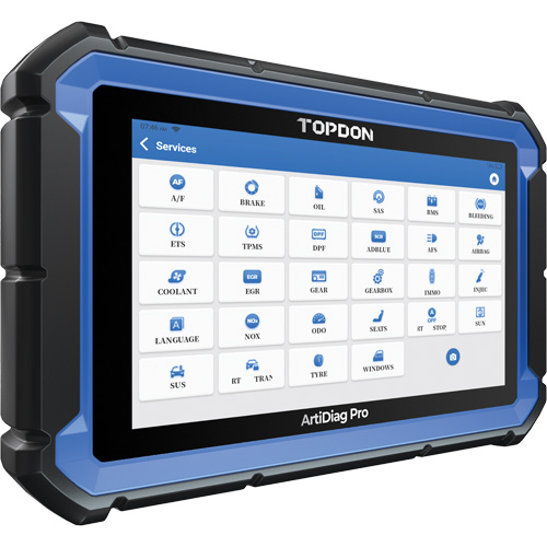 ArtiDiag Pro 7" Scan Tool with Service Functions & Bi-Directional Controls Equipment World