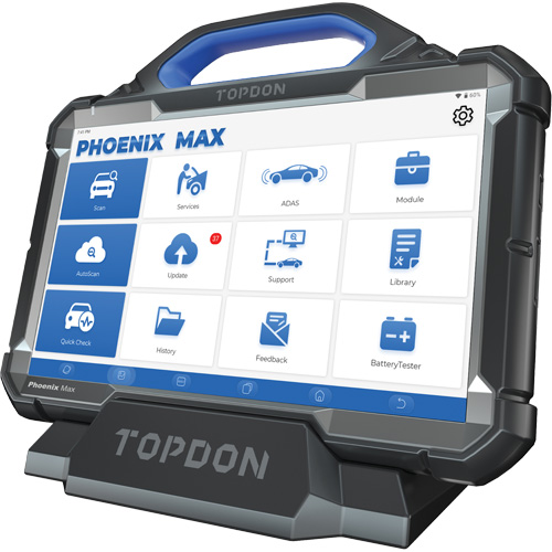 Phoenix Max with Scope 13.3" OE-Level Scan Tool, Docking Station & 4 Channel Oscilloscope Equipment World