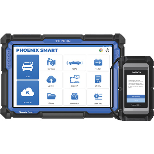 Phoenix Smart 10.1" OE-Level Scan Tool, Cloud-Based Programming & Advanced Protocols Equipment World