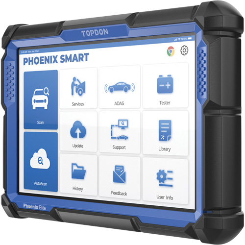 Phoenix Smart 10.1" OE-Level Scan Tool, Cloud-Based Programming & Advanced Protocols Equipment World