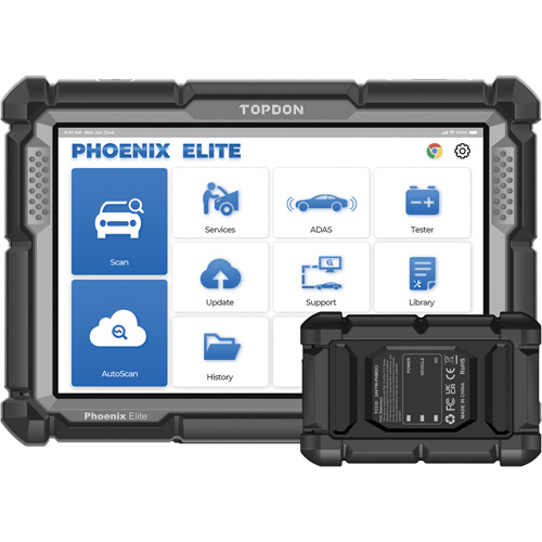 Phoenix Elite 10.1" OE-Level Scan Tool with Cloud-Based Programming & CANFD Equipment World