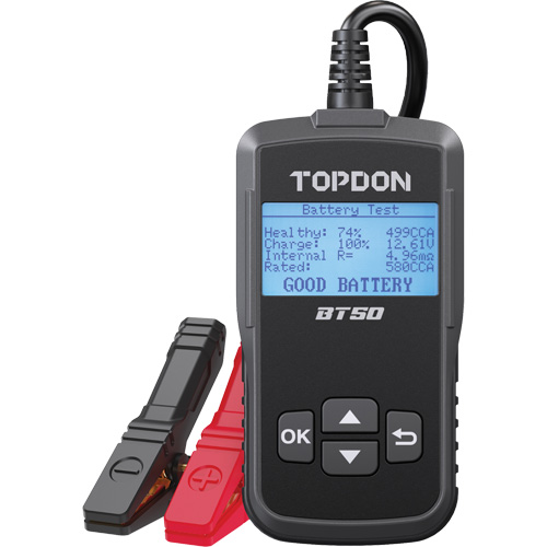 BT50 Battery, Charging & Cranking System Tester Equipment World