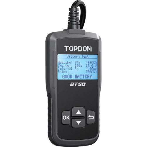 BT50 Battery, Charging & Cranking System Tester Equipment World