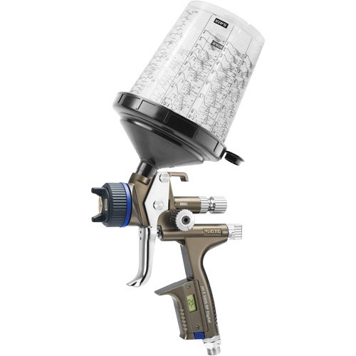 X5500 RP 1.3 I RPS D DIGI psi Premium Paint Spray Gun for Automotive Refinishing, 1/4" NPT Air Inlet, 10.24 CFM, 0.6 L/0.9 L Capacity, 0.17 PSI Equipment World
