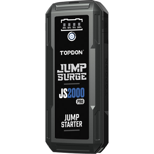 JumpSurge2000Pro 2500 Peak Amp Battery Jump Starter, Power Bank & Flashlight Equipment World
