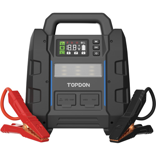 V4500 Plus 2-in-1 4500 Peak Amp Jump Starter, Battery & System Tester Equipment World