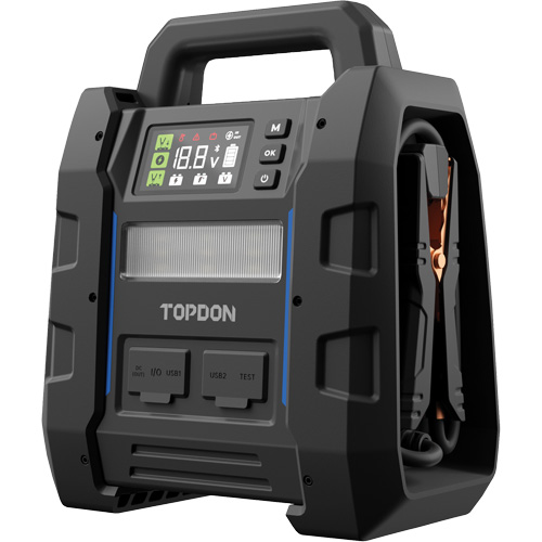 V4500 Plus 2-in-1 4500 Peak Amp Jump Starter, Battery & System Tester Equipment World