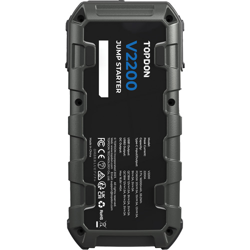V2200 Jump Starter, Power Bank & Flashlight Equipment World