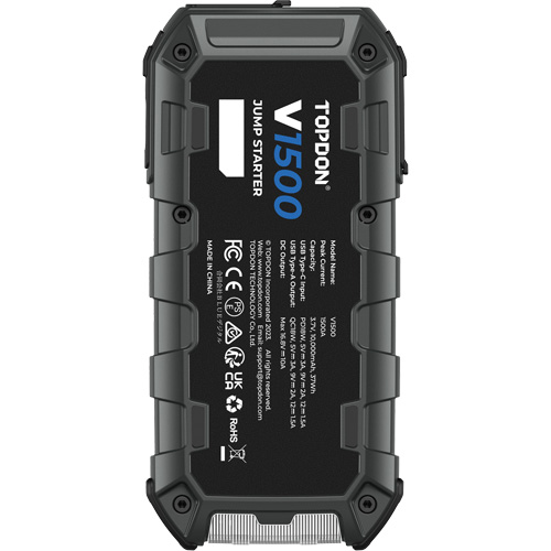 V1500 Jump Starter, Booster, Power Bank & Flashlight Equipment World