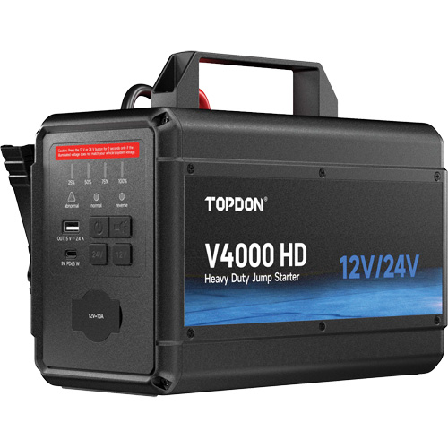 V4000 HD 12V/24V 4000A Jump Starter Equipment World