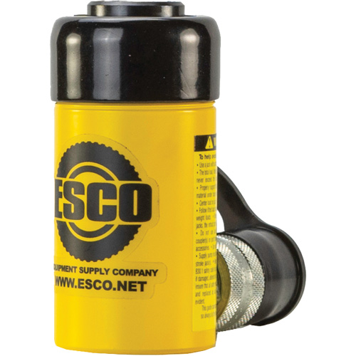 Single-Acting Cylinder Hydraulic Ram, 2.13" Stroke, 10 Ton(s) Capacity, 10000 PSI Equipment World