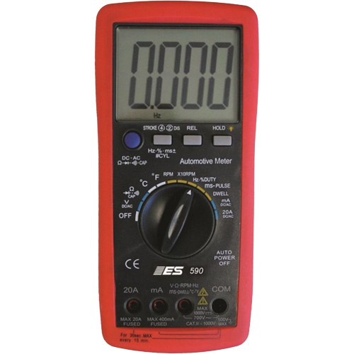 Pro Automotive Digital Multimeter with Case Equipment World