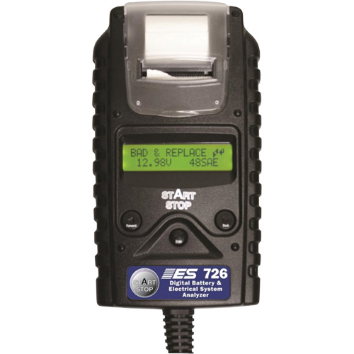 Digital Battery & Electrical System Analyzer with Printer Equipment World