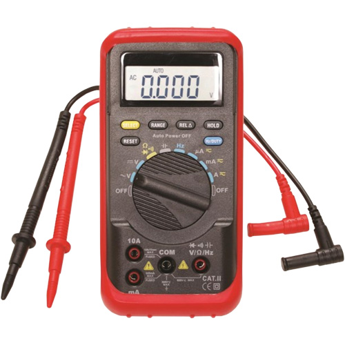 Auto-Ranging Digital Multimeter with Holster Equipment World