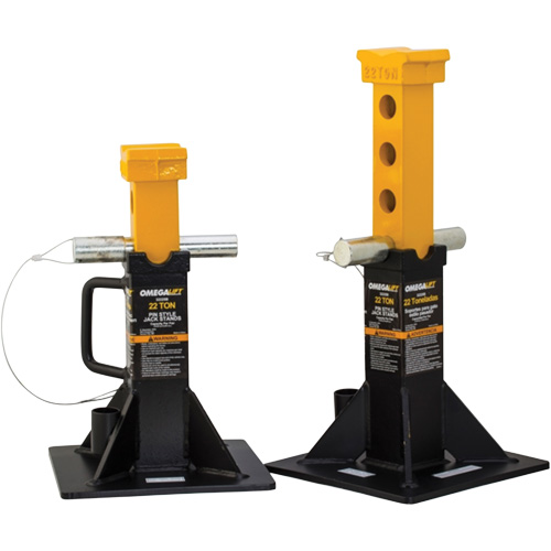 Chandelle robuste, Tige verrouillable, Capacit&eacute; de 22 tonnes, 12-1/4" - 19-7/8" h Equipment World