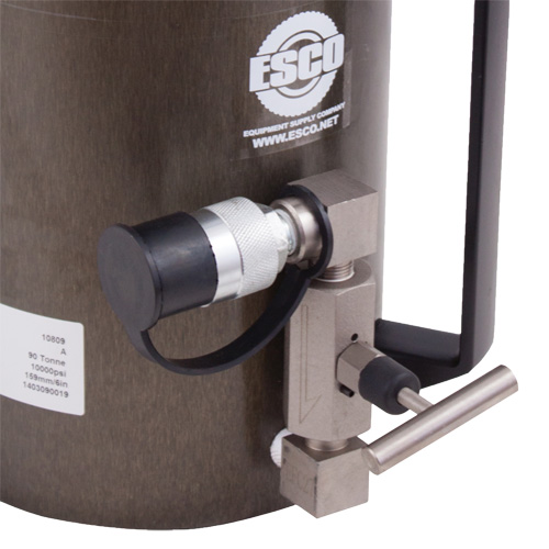 Safety Jack, Locking Collar, 100 tons Capacity, 13-37/100" - 19-3/5" H Equipment World