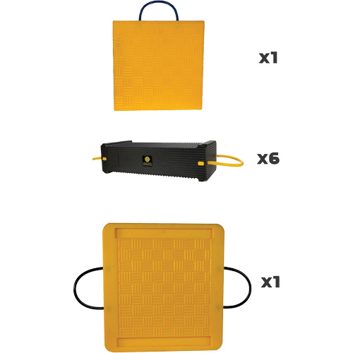 8-Piece CribLok Composite Cribbing System Kit Equipment World