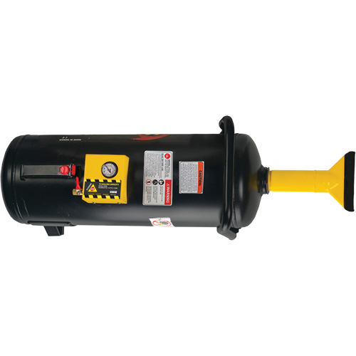 Hurricane “CAT-9” High-Force 9 Gallon Bead Seater, Aluminum Equipment World