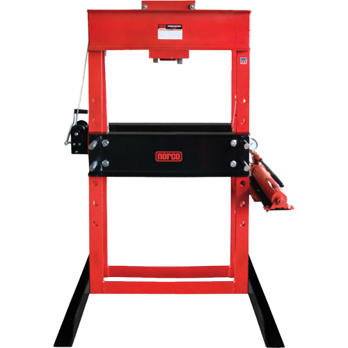 Hand Pump Operated Shop Press, 50 tons Capacity Equipment World