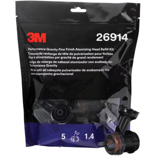 Performance Gravity Fine Finish Atomizing Head - Orange Equipment World