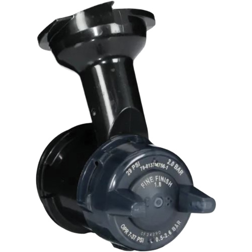 Performance Gravity Fine Finish Atomizing Head - Clear Equipment World