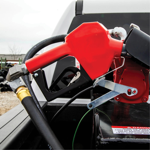 Red Automatic Gasoline Spout Nozzle Equipment World