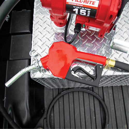 Red Automatic Gasoline Spout Nozzle Equipment World