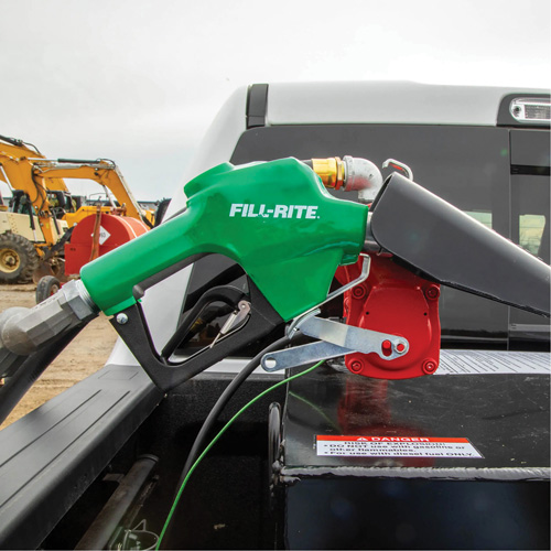 Green Automatic Diesel Spout Nozzle Equipment World
