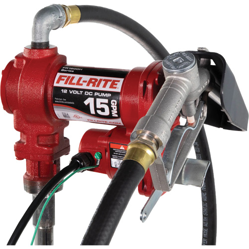 12V DC Fuel Transfer Pump with Nozzle Equipment World