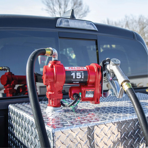 12V DC Fuel Transfer Pump with Nozzle Equipment World