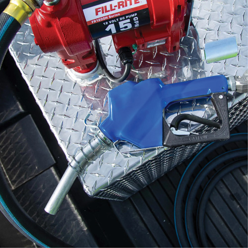 Blue Cold Weather Automatic Diesel Spout Nozzle Equipment World