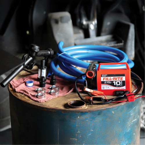 12V DC Fuel Transfer Pump with Nozzle Equipment World
