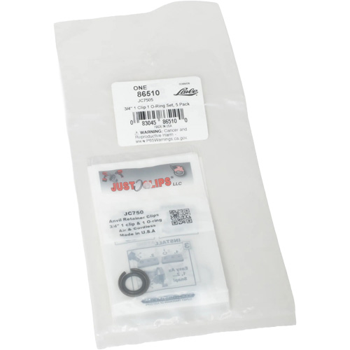 3/4" Clips & O-Rings Set - Bulk Equipment World