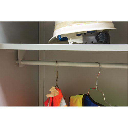 Armoire garde-robe, Acier, 36" la x 18" p x 72" h, Gris Equipment World