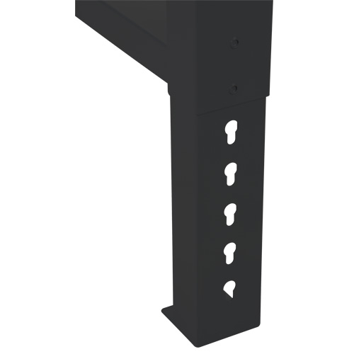 Industrial Duty Leg for Workbench, Steel, 30" D x 34" H, Single Equipment World