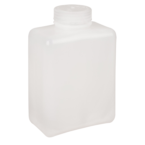 Easy-Grip Space-Saver Bottles, Rectangular, 32 oz., Plastic Equipment World