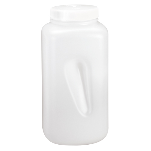 Bottles, Round, 128 fl. oz., Plastic Equipment World