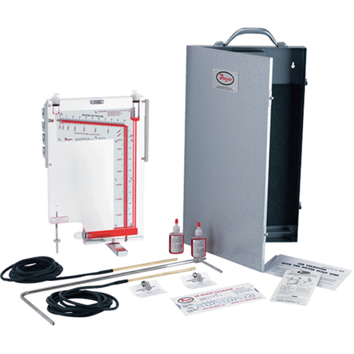 Inclined/Vertical Manometer, Analogue, 0 - 10 in. w.c. Equipment World