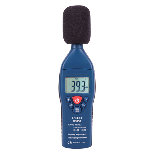 Sound Level Meter, 30 - 100 dB/60 - 135 dB Measuring Range Equipment World