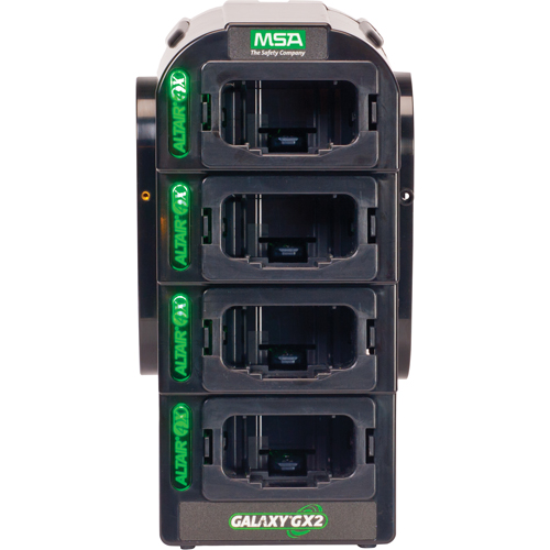 Chargeur &agrave; appareils multiples Galaxy GX2 pour Altair 4X/4XR, Compatible avec D&eacute;tecteur de gaz de la famille MSA Altair Equipment World