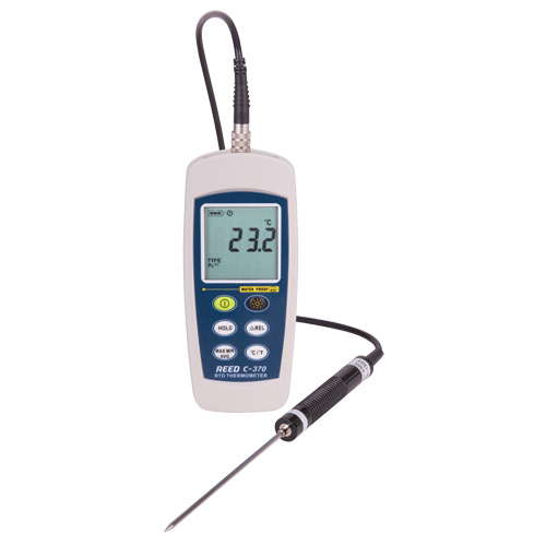 RTD Thermometer, Contact, Digital, -148-572°F (-100-300°C) Equipment World