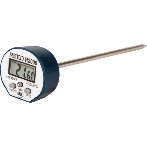 Thermometer, Contact, Digital, -40-450°F (-40-230°C) Equipment World