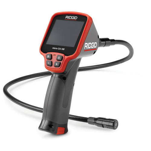 Micro CA-150 Inspection Camera, 3.5" L x 3.5" W Display, 320 x 240 pixels, 17 mm (2/3") Camera Head Equipment World
