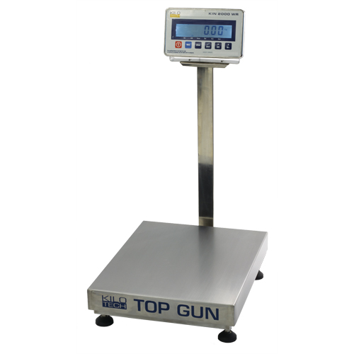 Top Gun Electronic Platform Scales, 18" L x 12" W, 300 lbs. Capacity Equipment World