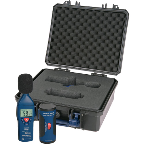 Sound Level Meter and Calibrator Kit, 30 - 130 dB Measuring Range Equipment World