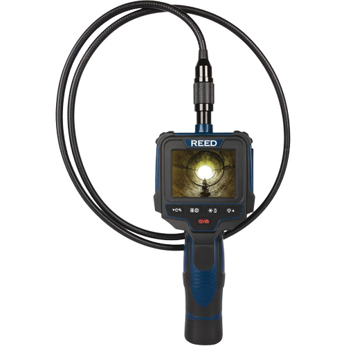 Recordable Borescope Inspection Camera, 2.5" Display, 640 x 480 pixels, 8 mm (0.31") Camera Head Equipment World