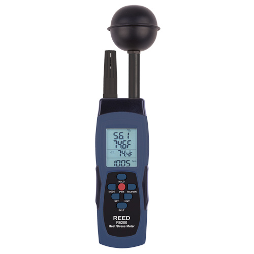 Wet-Bulb Globe Temperature (WBGT) Heat Stress Meter  Equipment World