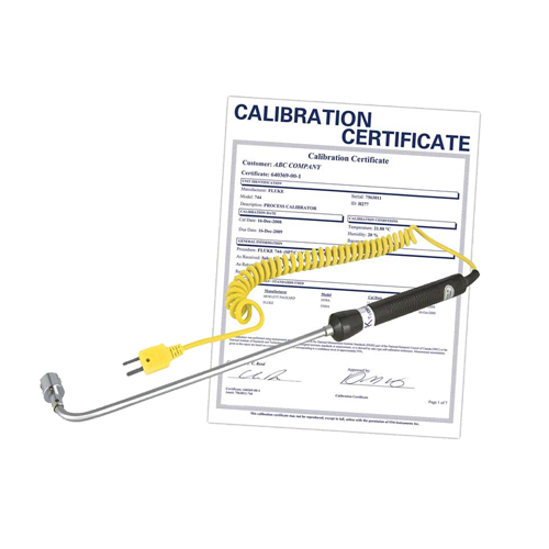 Right Angle Thermocouple Surface Probe (includes ISO Certificate), 500 °C (932°F) Max. Temp. Equipment World